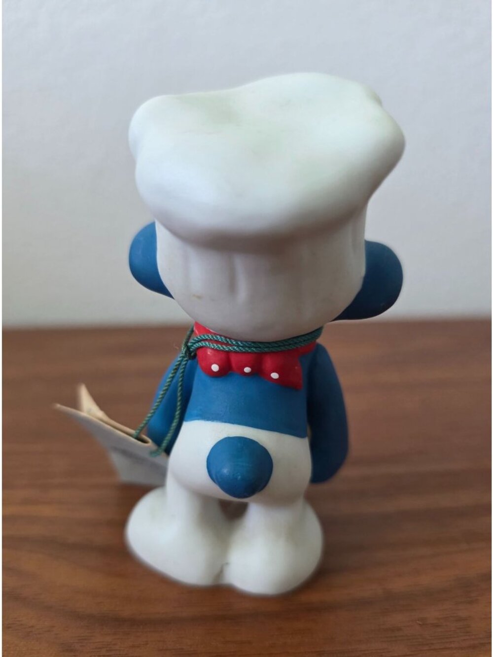 Vintage 1982 Smurf GREEDY SMURF Ceramic Wallace Berrie Collectables Figure - Picture 3 of 8